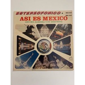 Asi Es Mexico Chucho Zarzosa Y Su Orquesta 1963 LP Import RCA MKS 1557 VG+